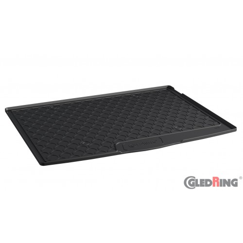 Original Gledring Premium Gummi Kofferraummatte - FORD Focus HB (Oberer Boden m.Reseverad) 2018->